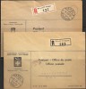 Switzerland 2 Official Registered Swiss covers 1935-39 