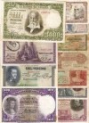 2451-SENSACIONAL LOTE DE 11 BILLETES ANTIGUOS DE ESPAÑA