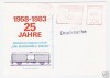 25 Jahre BAG VEB Waggonbau Dessau Eiskühlwagen 1983 AFS 