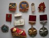 USSR Russian Soviet 11 Pin Badge VLKSM Komsomol Lenin 