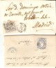 102) SPAIN 1871   2 COVERS  