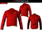 Protective Fahrradtrikot Radtrikot TURE Gr.M rot/gelb 