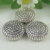 Fgp0794 10pcs Silver Plated CCB Plastic Beads 25mm 