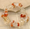 Aventurine Crystal Citrine Multi Gemstone Bracelet 8