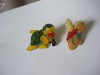 2 pin s Tortue SUPER MARIO BROS NINTENDO  