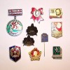 SOVIET RUSSIAN USSR PINS LENIN AND OTHER - 10 pcs. 