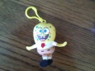 LLAVERO MONIGOTE D BOB ESPONJA AMARILLO REGALO INFANTIL 