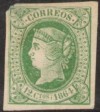 02/136 SPAIN SPANIEN 1864 ED. 65 NUEVO VARIEDAD NO CAT. 