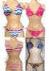 JOB LOT 12 ASSORTED HALTER NECK BIKINIS- NEW- 6 DESIGNS 