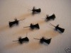 1 dozen Goddard Caddis Black #14, Dry Flies, Trout, NR! 