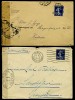 France. Lot 3 covers with sensorship to Norway, 