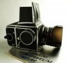 HASSELBLAD 500cm 80mm F2.8 ZEISS PLANAR A12 BACK & WLF. 