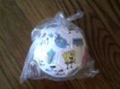 PELOTA DE BOB ESPONJA BLANCA TIPO BALÓN FÚTBOL CLÁSICO 