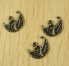 25pcs  bronze-tone swan charms h2526 