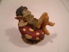 Pixie on Toadstool Ornament 