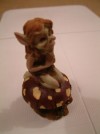 Pixie on Toadstool Ornament 