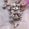 FREE SHIP 5pcs Tibetan Silver Mermaid Charms TP0287 