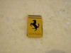 FERRARI CAR EMBLEM METAL AND ENAMEL  LAPEL PIN 