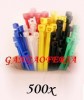 500 BRIDAS COLORES CALIDAD ABRAZADERAS NYLON 6 COLORES