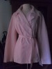 Ladies Baby Pink Jacket / Coat / Mac  - Size L 