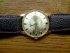 Montine 17 jewells incabloc Swiss poss gold plate watch 