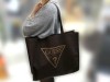 brown GUESS™Reusable Shopping Bags  