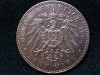 5 MARK- FUNF MARK GUILLERMO II 1904.A PRUSSIA plata