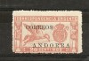 Spanish Andorra-1928 Special Deliver,control number 