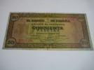 Billete de 50 Pesetas de 1938, SERIE E 