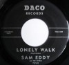 SAM EDDY and THE REVELS.Lonely walk / Skip to my lou.  