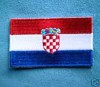 CROATIA pan SLAVIC embroidered SEW ON patch BADGE flag 