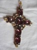 CZECH  RHINESTONE    A CRUCIFIX   HUSAR.D K=151 