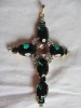 CZECH  RHINESTONE    A CRUCIFIX   HUSAR.D K=157 