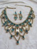 NICE CZECH RHINESTONE NECKLACE  HUSAR.D   S-34 