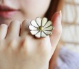 Korea Style Fashion Sexy Flower Rings Adjustable FREE 