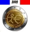 2 euros FRANCIA 2009 Conmemorativa EMU - Sin Circular