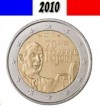 2 euros FRANCIA 2010 Conmemorativa - Sin Circular