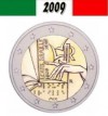 2 euros ITALIA 2009 Conmemorativa (Braille) - SC