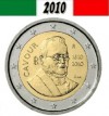 2 euros ITALIA 2010 Conmemorativa - Sin circular