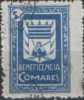 Spain, Comares, civil war local, coat of arm, rare 