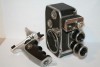 BOLEX  B8L  CAMERA AND PISTOL GRIP, TWO LENSES.  