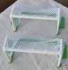 Subbuteo 2 sturdy Hasbro goals..no box 