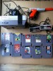 NES 2 pads & Gun, 10 games, incl Original Gameboy + ext 