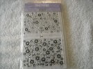 Paisley and Flower clear scrapbook stamps Hero Arts 