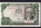 BILLETE DE 1000 PTA AÑO 1971,MBC+ !OJO SIN SERIE!,RARO 