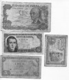 Lote billetes Franco