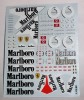 Ferrari F 2001 - Tabak-Werbe Decals  M.Schumacher 1:18 