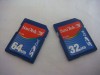 2 Tarjetas SD de 32MB y 64 MB.- 