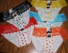 5 Sexy Ladies Junior Polka Dot Bikini Panties M 7/8 