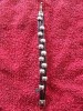 *LUCKY BRAND* Bracelet~ Silver Beads on Back Leather!! 